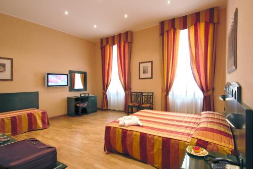 Habitación Cuádruple del hotel Bologna