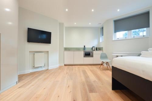 Estudio Deluxe - Semisótano del hotel St James House - Concept Serviced Apartments. Foto 6