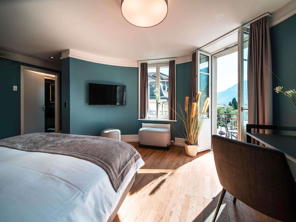 Habitación, balcón (Modern, air - conditioned) del hotel Royal St Georges Interlaken Mgallery Collection. Foto 8