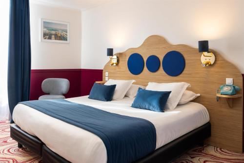 Habitación Deluxe con cama extragrande del hotel Best Western Lakmi Nice. Foto 3