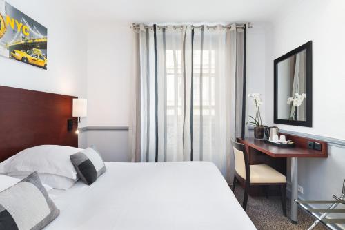 Habitación superior con balcón del hotel Best Western Lakmi Nice. Foto 7