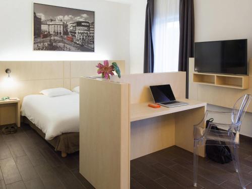 Suite con jacuzzi del hotel Ibis Styles La Louvière