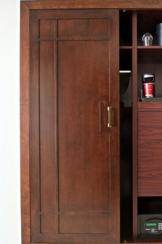 Large Queen Room with Two Queen Beds and Sofa Bed - Hearing Accessible del hotel Marriott Syracuse Downtown. Foto 6