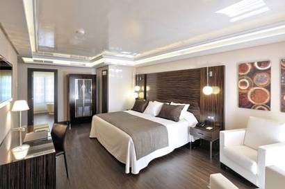 Habitación doble del hotel Vincci Selección Aleysa