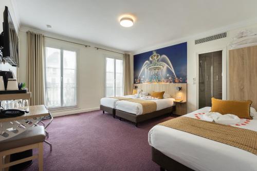Habitación Triple Confort del hotel Opera Lafayette