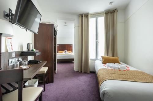 Habitación Triple Confort del hotel Opera Lafayette. Foto 2
