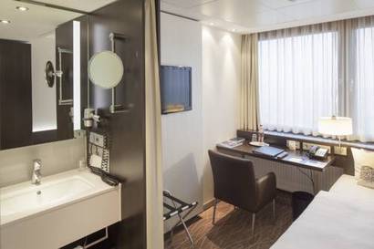 Habitación Individual Pequeña del hotel Park Inn By Radisson Berlin Alexanderplatz