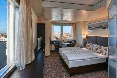 Habitación Doble Panorama del hotel Park Inn By Radisson Berlin Alexanderplatz