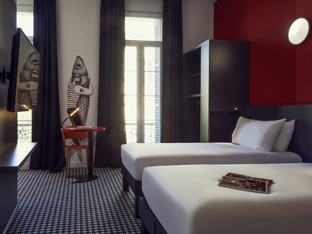 Habitación estándar con dos camas individuales del hotel Ibis Styles Marseille Vieux Port
