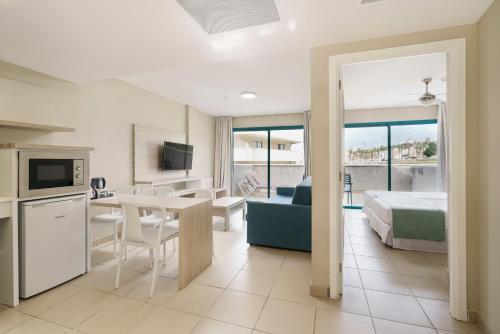 Apartamento Vista Jardin 1 habitación Club Sofá Cama incluido 2 Camas individuales del hotel Alua Tenerife. Foto 3