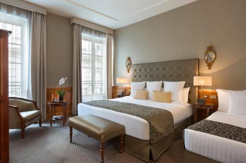 Habitación Doble Premium del hotel Melia Paris Vendôme. Foto 4