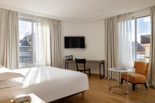 Habitación Executive con cama grande del hotel De Castiglione. Foto 4
