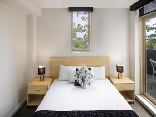 Estudio con 1 cama queen size del hotel Mantra Castle Hill Sydney
