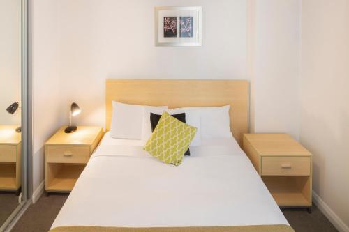 Estudio con 1 cama King Size del hotel Mantra Castle Hill Sydney. Foto 19