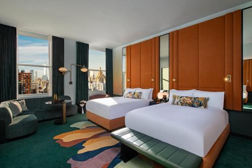Premier Guest Room, 2 Queen, Park View del hotel W New York - Union Square