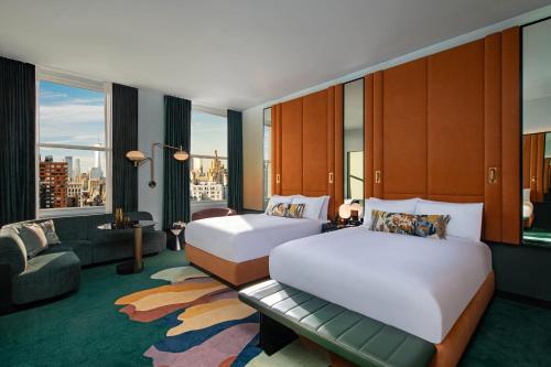 Premier Guest Room, 2 Queen, Park View del hotel W New York - Union Square. Foto 2