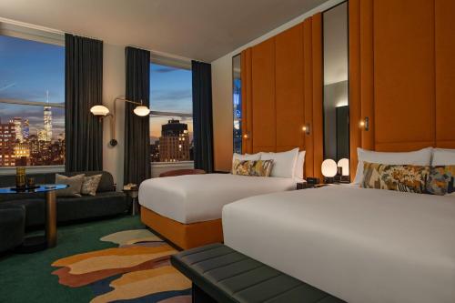 Premier Guest Room, 2 Queen, Park View del hotel W New York - Union Square. Foto 3