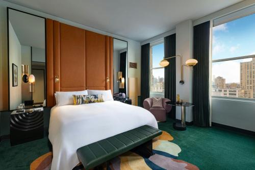 Habitación Deluxe con cama extragrande del hotel W New York - Union Square
