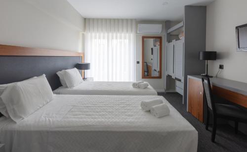 Habitación Doble adaptada para personas con discapacidad - 1 o 2 camas del hotel Afonso V. Foto 1