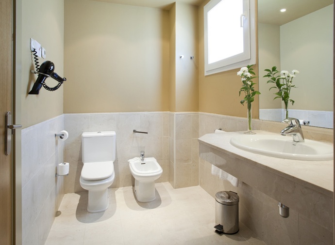 Habitación doble Vista Mar Superior del hotel Ilunion Fuengirola