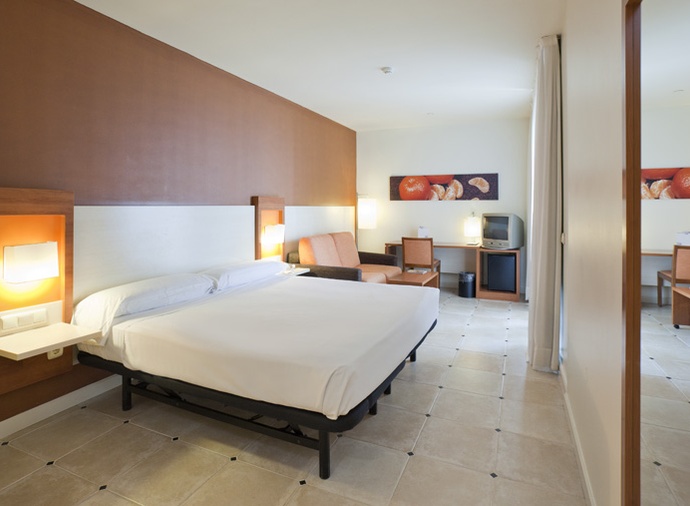 Habitación doble Accesible del hotel Ilunion Fuengirola