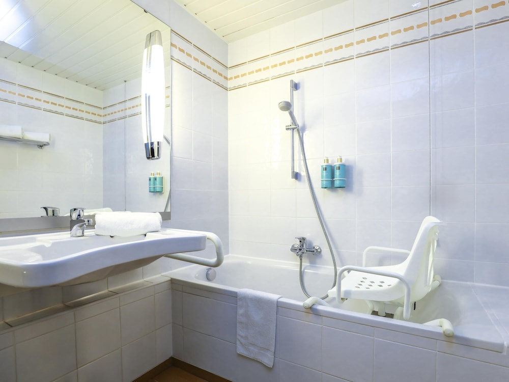 Habitación Estándar con 1 cama doble y sofá del hotel Novotel Poznan Malta. Foto 4