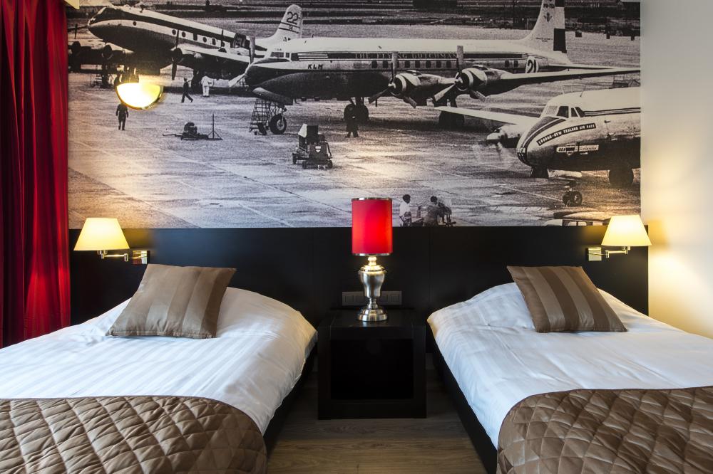 Habitación cuádruple del hotel Best Western Plus Amsterdam Airport