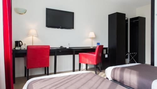 Habitación Doble Deluxe - 2 camas del hotel Best Western Plus Amsterdam Airport. Foto 8