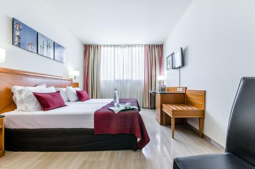 Habitación Doble del hotel Exe Barberà Parc. Foto 4