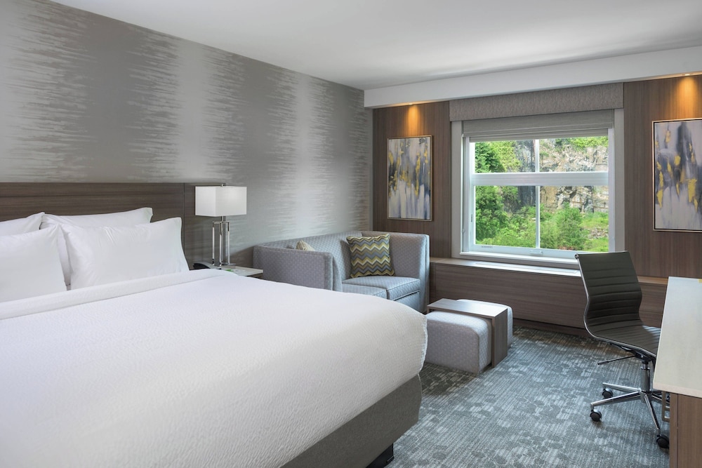 Habitación, 1 cama king con sofá cama, accesible auditivamente del hotel Courtyard By Marriott Edgewater Nyc Area