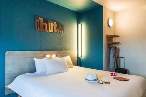 Habitación Doble con litera del hotel Ibis Budget Berck Sur Mer. Foto 5