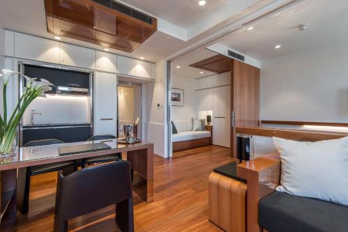 Apartamento Deluxe de 1 dormitorio con vistas - No fumadores del hotel Rialto. Foto 5