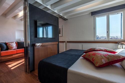 Apartamento Deluxe de 1 dormitorio con vistas - No fumadores del hotel Rialto. Foto 17