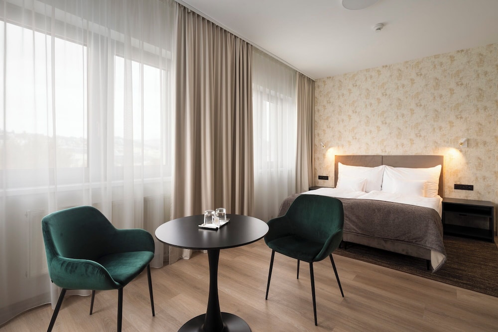 Habitación Deluxe con 1 cama doble o 2 individuales, vistas a la ciudad del hotel Tatra. Foto 2
