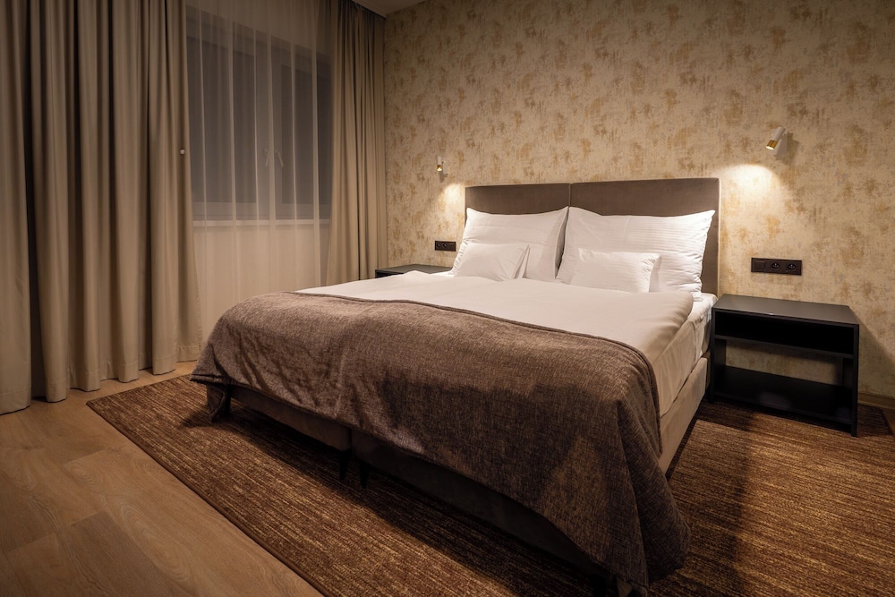 Habitación Deluxe con 1 cama doble o 2 individuales, vistas a la ciudad del hotel Tatra. Foto 3