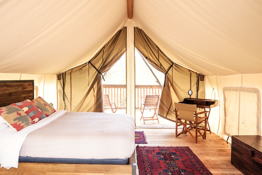 King Tent del hotel Firelight Camps