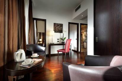 Suite Junior del hotel Exe International Palace