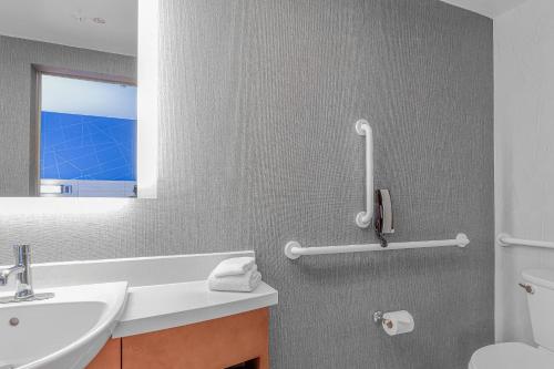 Estudio Superior con cama extragrande y sofá cama del hotel Springhill Suites By Marriott Fishkill. Foto 5