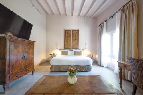 Junior suite Vista Jardín 1 Cama queen del hotel Huerto Del Cura. Foto 2