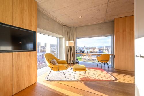 Suite Junior del hotel Placid Design and Lifestyle Zurich. Foto 3