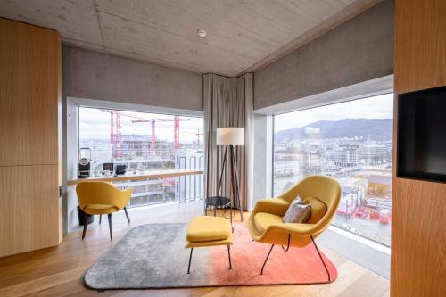 Suite Junior del hotel Placid Design and Lifestyle Zurich. Foto 8