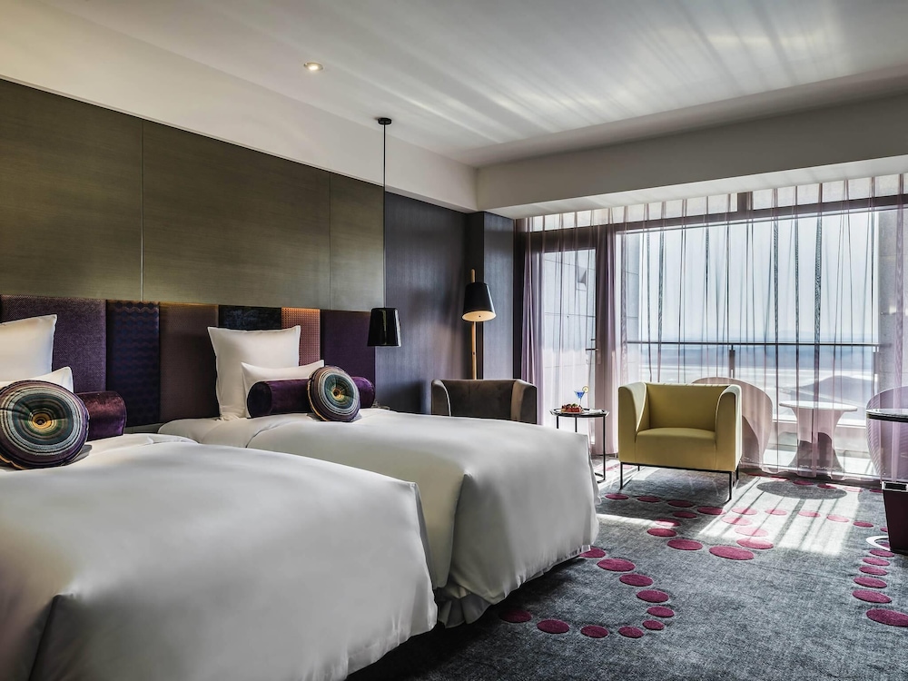 Habitación Deluxe con 2 camas individuales del hotel Pullman Nanjing Lukou Airport