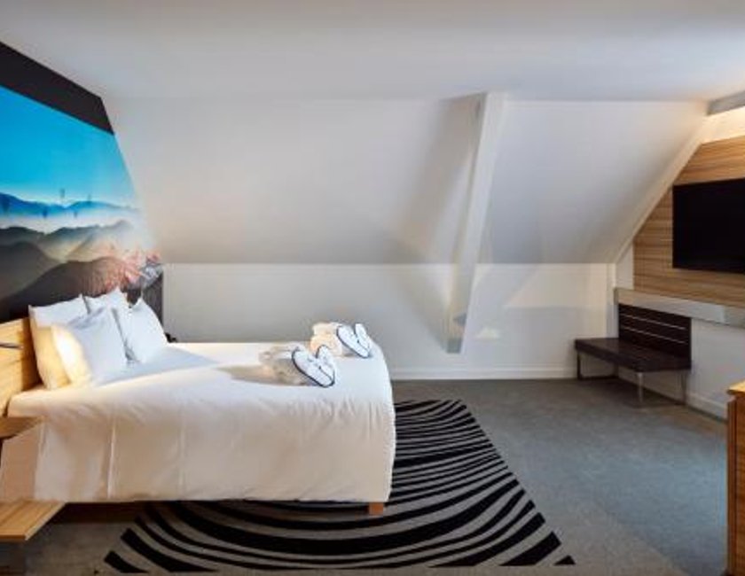 Suite Executive con cama grande del hotel Novotel Suites Colmar Centre. Foto 12