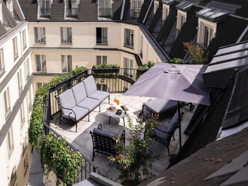 Suite Prestige con salón y terraza - 1 cama extragrande - 6.ª planta del hotel Sofitel Le Scribe Paris Opéra