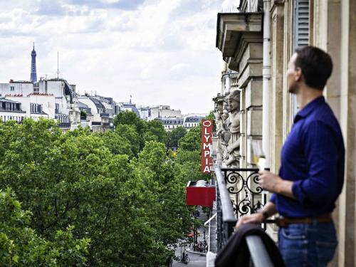 Suite Opera con salón grande independiente y vistas al bulevar o a la calle Scribe - 1 cama extragrande del hotel Sofitel Le Scribe Paris Opéra