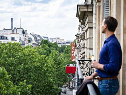 Opera Suite with Large Separate Living Room, Desk and Boulevard View del hotel Sofitel Le Scribe Paris Opéra. Foto 4
