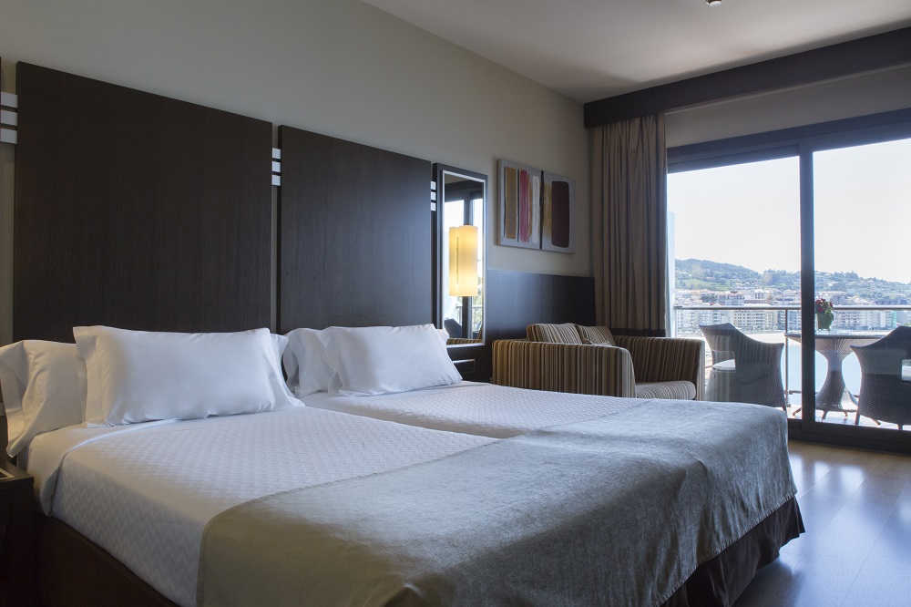 Habitación doble Vista Mar del hotel Gran Talaso Sanxenxo