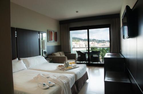 Habitación Individual con vistas al mar del hotel Gran Talaso Sanxenxo. Foto 4