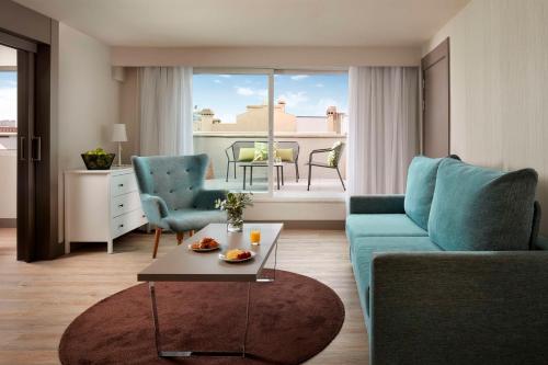Habitación Familiar del hotel Nh Madrid Zurbano