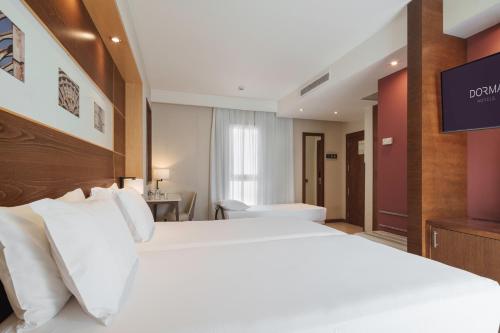 Habitación Doble con Cama supletoria del hotel Dorma León. Foto 3
